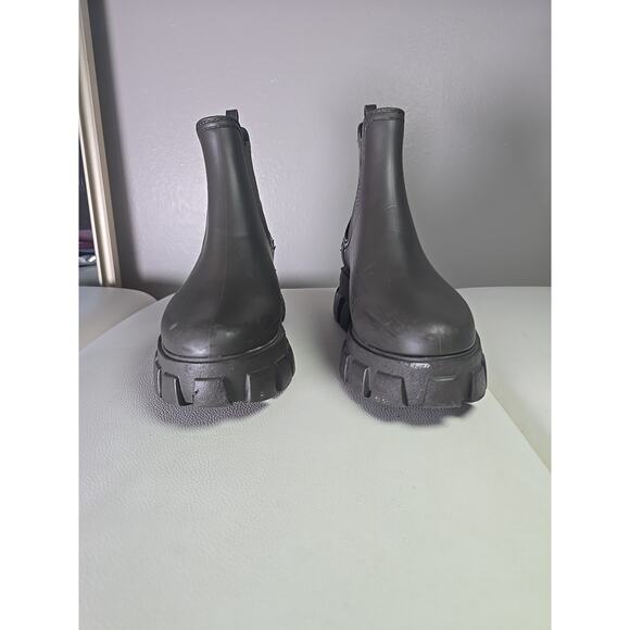 Jeffrey Campbell Combat Boots Platform Chunky Womens 9 Winter Fall Army Green - Picture 9 of 10